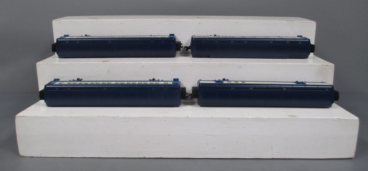 MTH 30-69164 O Jersey Central RailKing 60' Madison Passenger Cars (Set of 4)