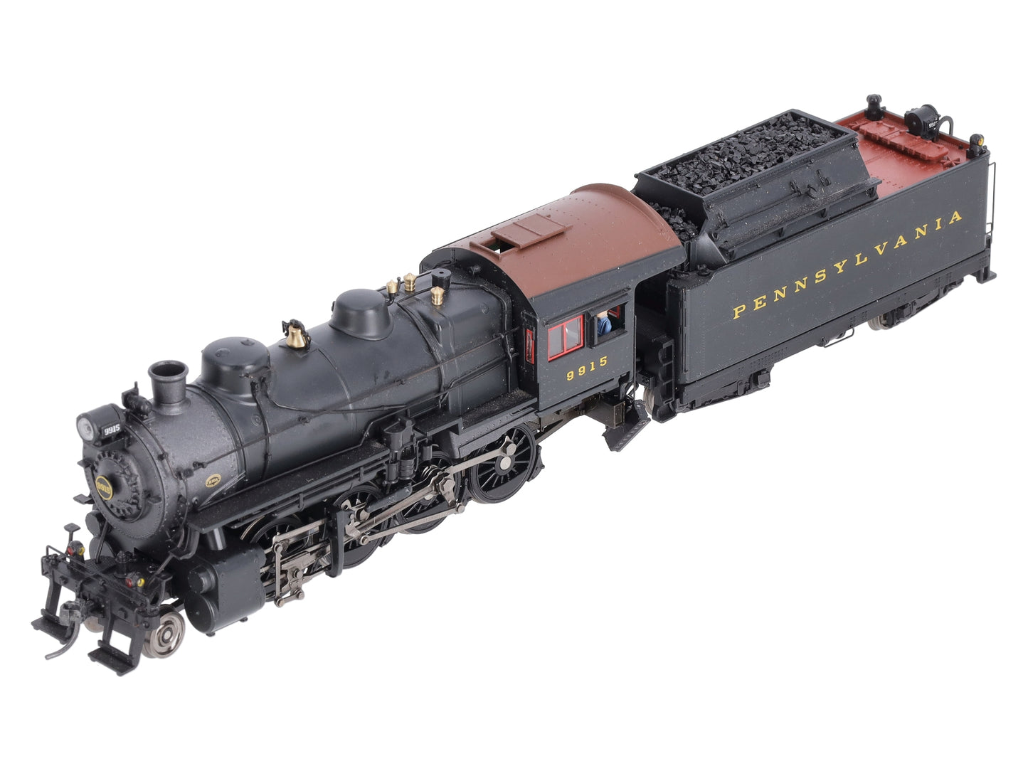 Broadway Limited 2323 HO PRR H10s 2-8-0 Steam Locomotive w/Sound/DC/DCC #9915