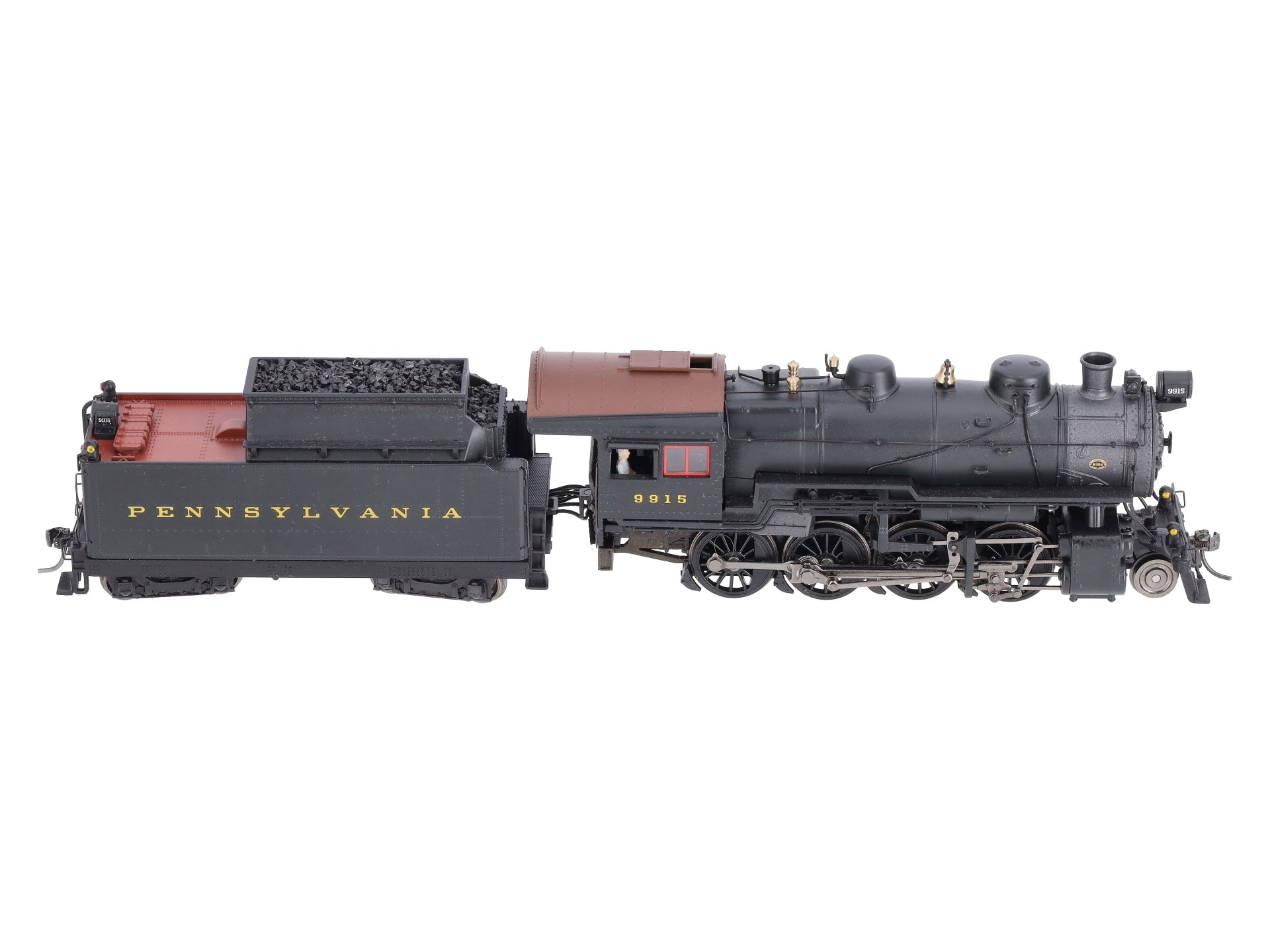 Broadway Limited 2323 HO PRR H10s 2-8-0 Steam Locomotive w/Sound/DC/DCC #9915
