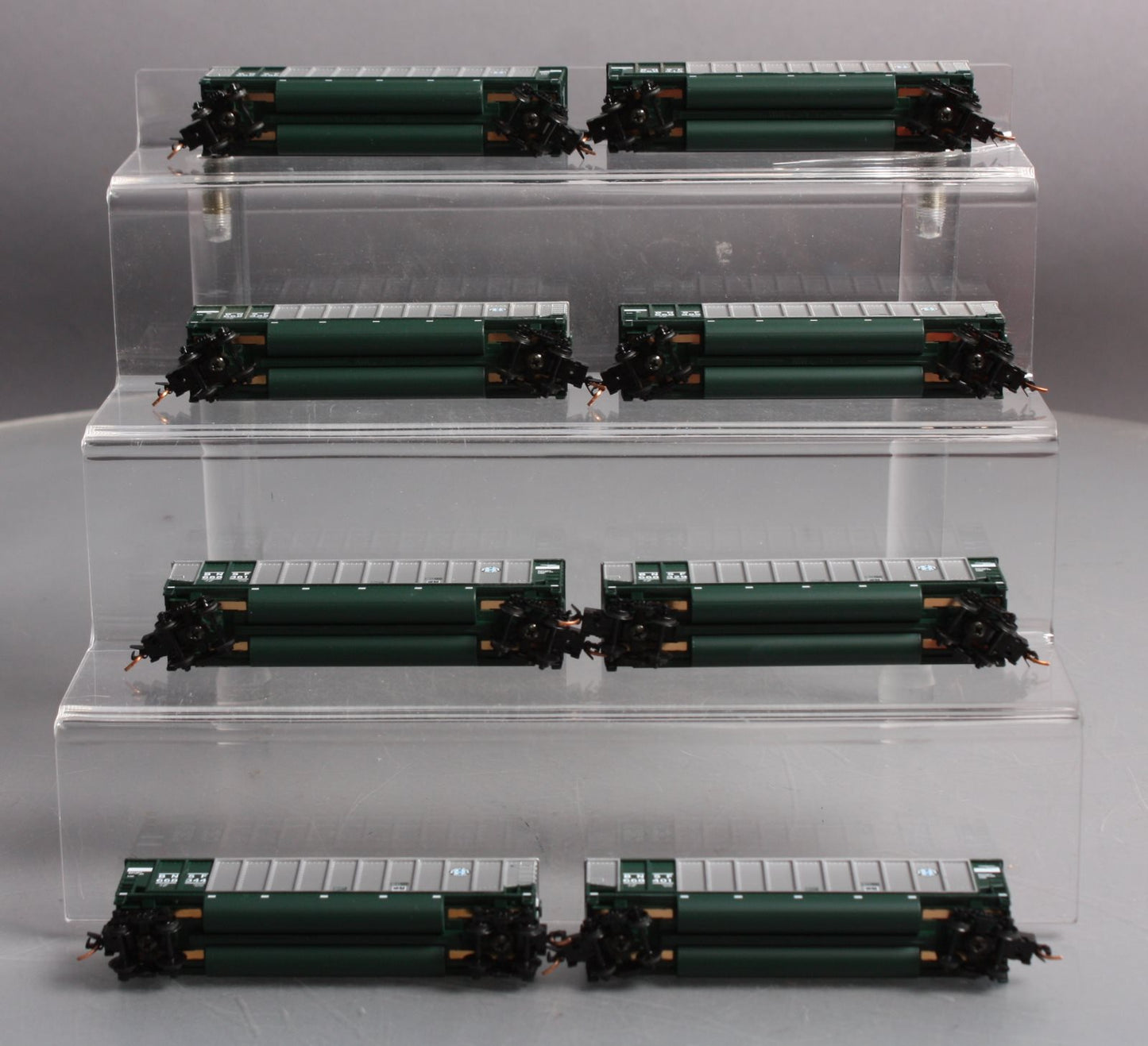 Kato 106-4608 N Scale BNSF BethGon Coalporter 8-Car Set