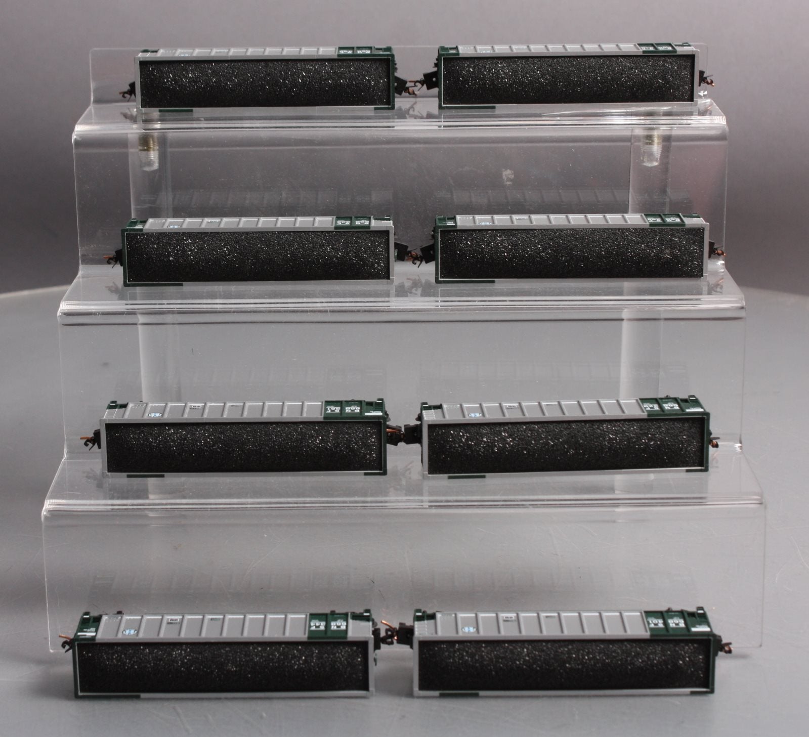Kato 106-4608 N Scale BNSF BethGon Coalporter 8-Car Set – Trainz