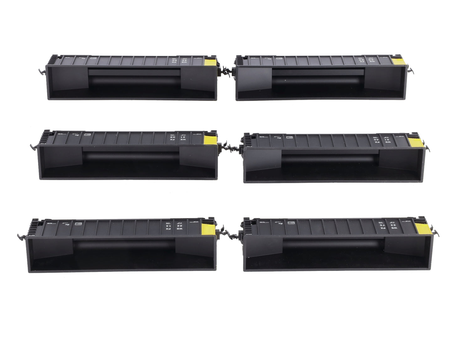 Walthers 932-5305 HO Wisconsin Electric Bethgon 6-Pack