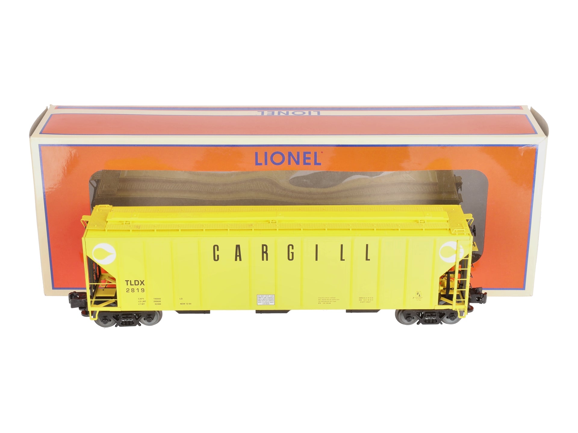 Lionel 1926521 O Cargill PS-2CD 4427 Covered Hopper #2819