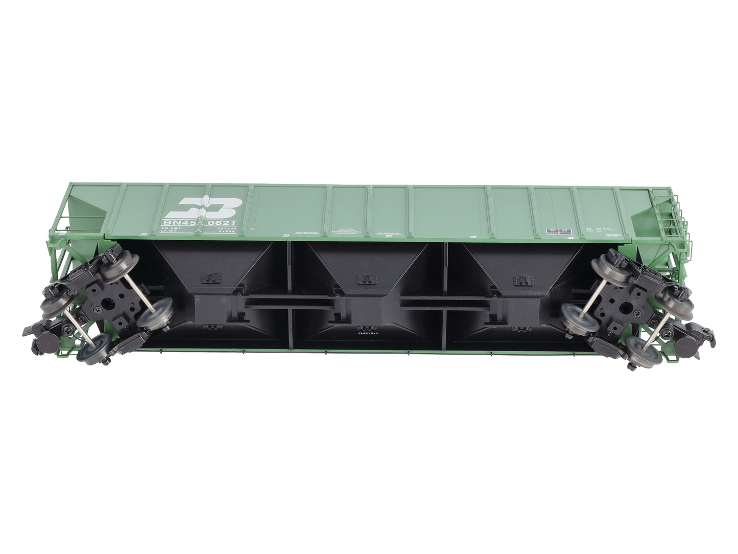 Lionel 1926512 O Burlington Northern PS-2CD 4427 Covered Hopper #450621