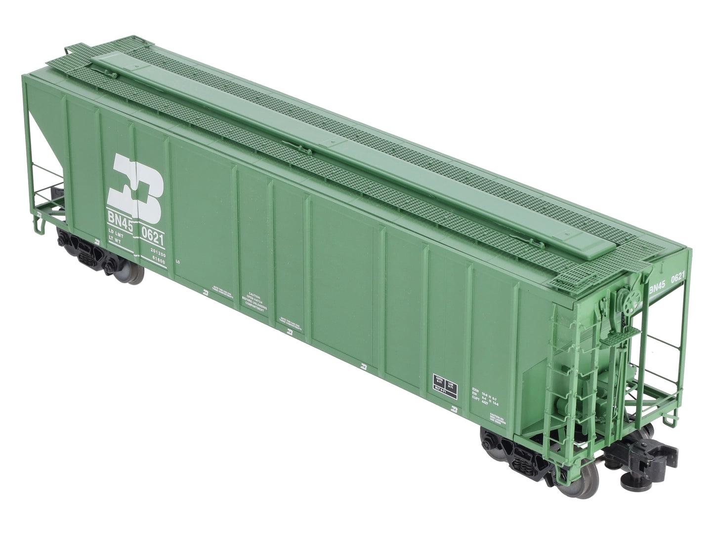 Lionel 1926512 O Burlington Northern PS-2CD 4427 Covered Hopper #450621