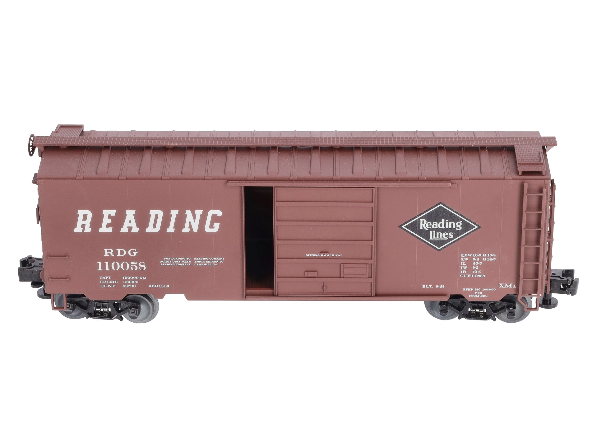 Lionel 3-17036 O Reading PS-1 Boxcar