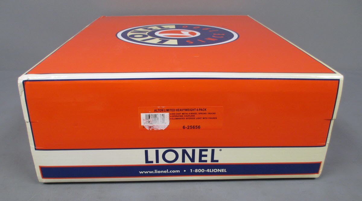 Lionel 6-25656 Chicago & Alton Alton Limited Heavyweight Cars (Set of 4)
