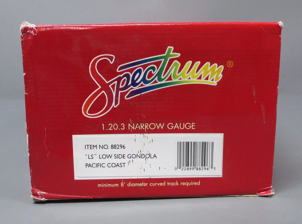 Bachmann 88296 G Scale Pacific Coast Low Side Gondola #1221