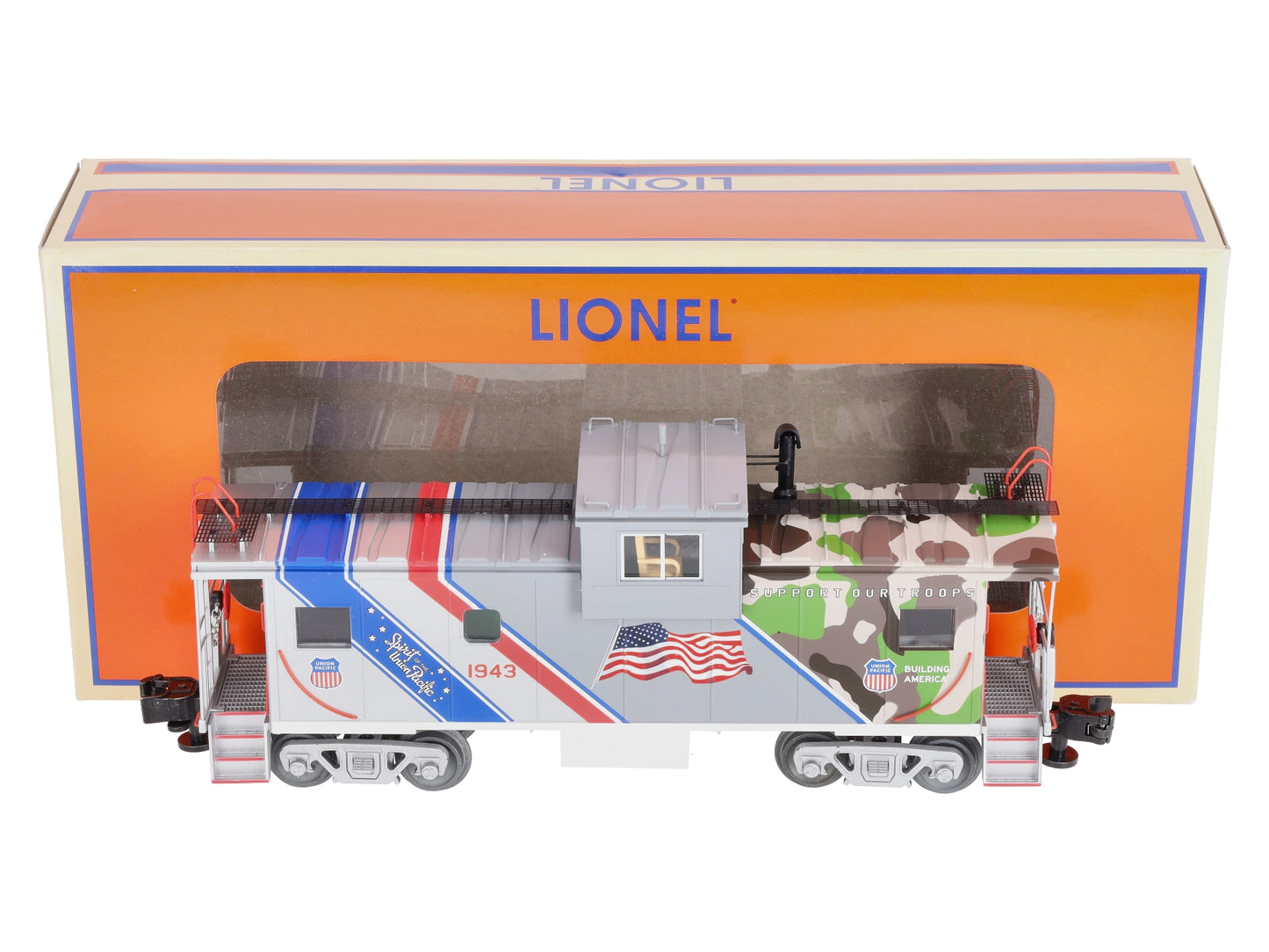 Lionel 6-85316 O Gauge Union Pacific Wide Vision Caboose #1943