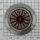 American Flyer 4000-1 Red Spoked 2-3/8" Std. Electric Loco Plain Wheel