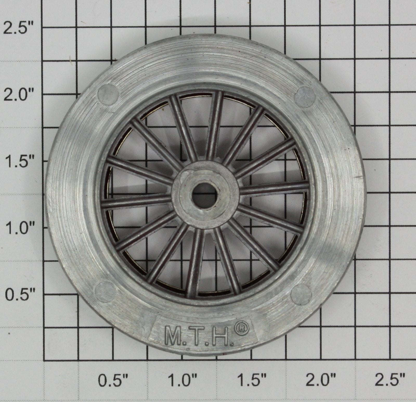 American Flyer 4000-1 Red Spoked 2-3/8