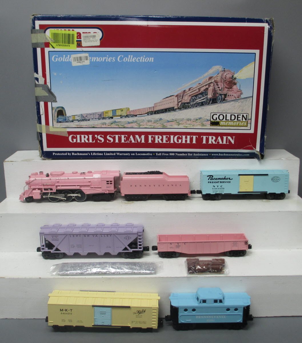 Williams 00307 Girl's Steam Freight Train Set
