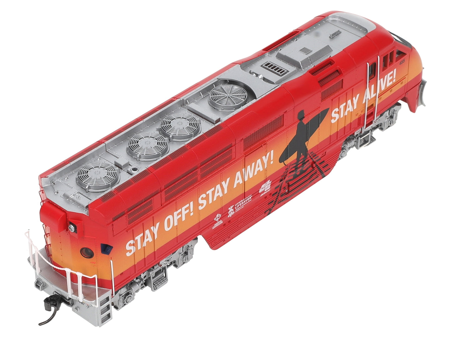 Athearn 26315 HO Amtrak F59PHI  Diesel Locomotive #455 -DC/DCC