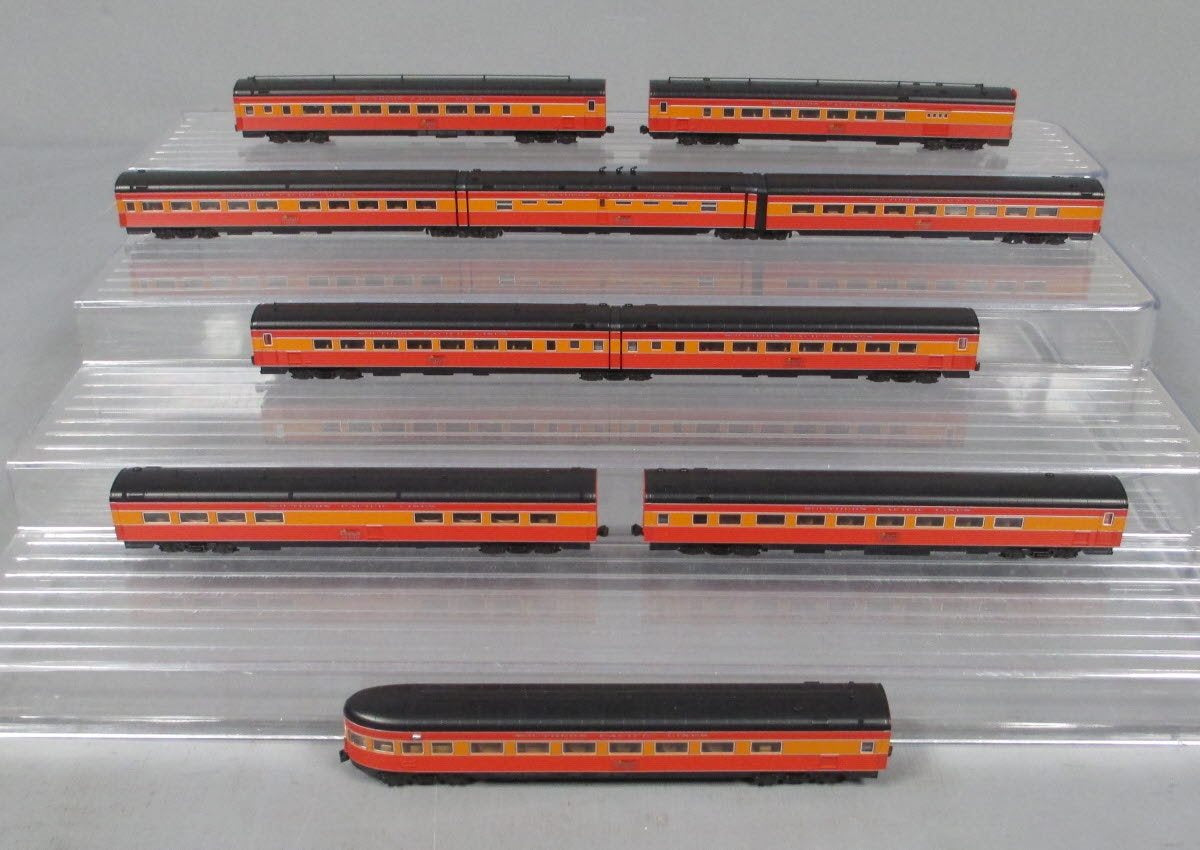 KATO 外国型鉄道模型　Morning Daylight 10 Car Set KATO N 106-060 Southern Pacific Morning Daylight 10 Car