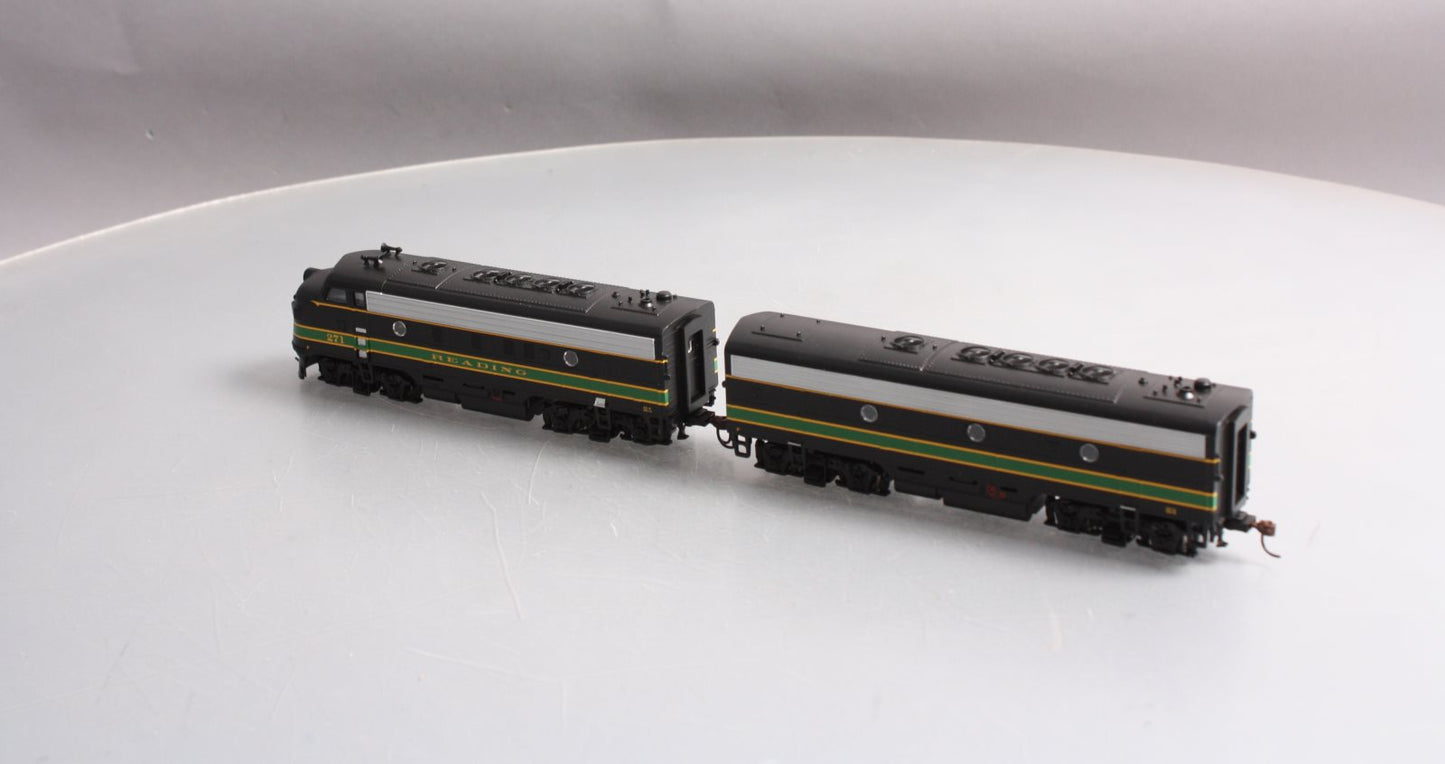 Athearn 76109 HO Scale Reading F7A/B Diesel Locomotive Set #271/#271B