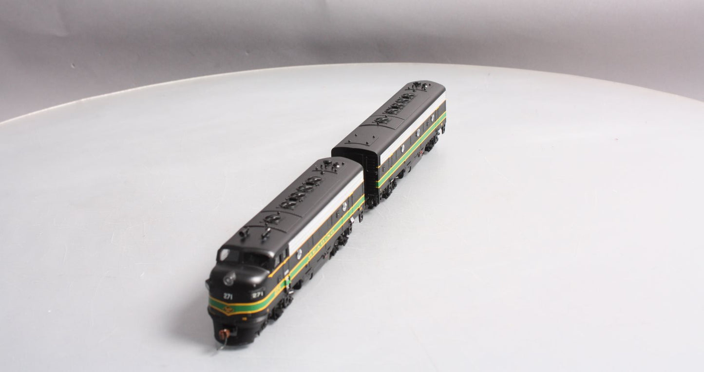Athearn 76109 HO Scale Reading F7A/B Diesel Locomotive Set #271/#271B