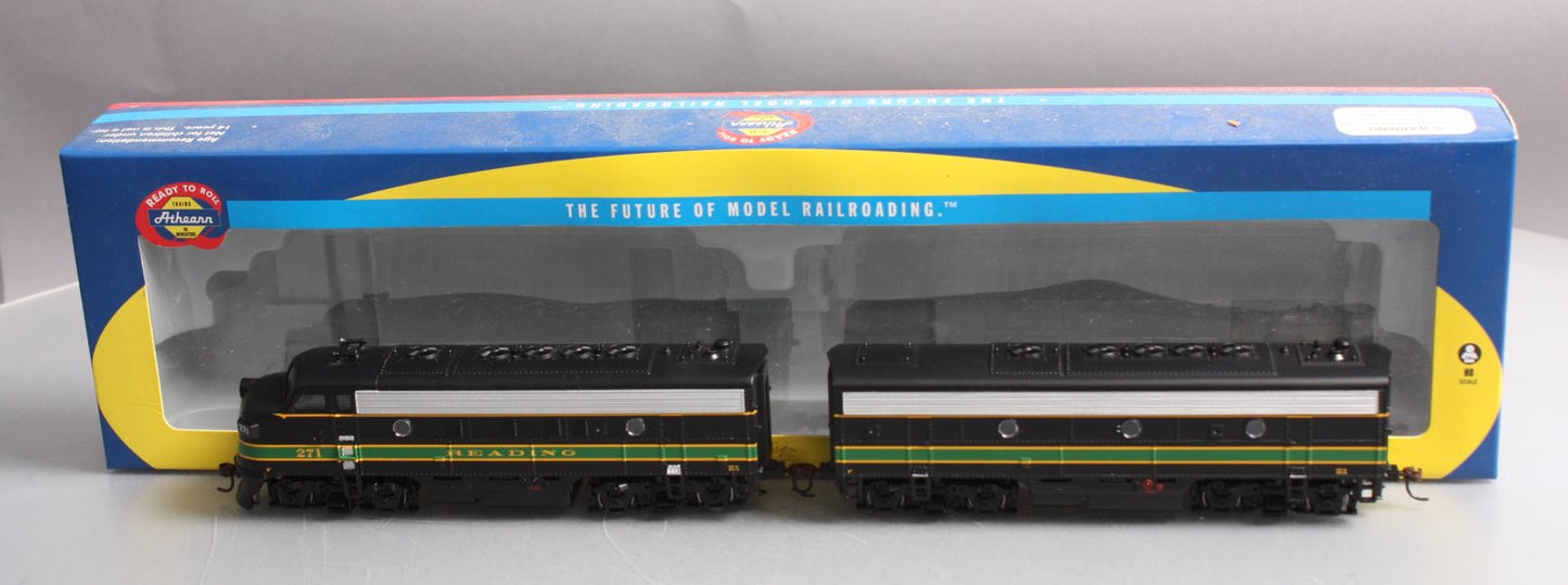 Athearn 76109 HO Scale Reading F7A/B Diesel Locomotive Set #271/#271B