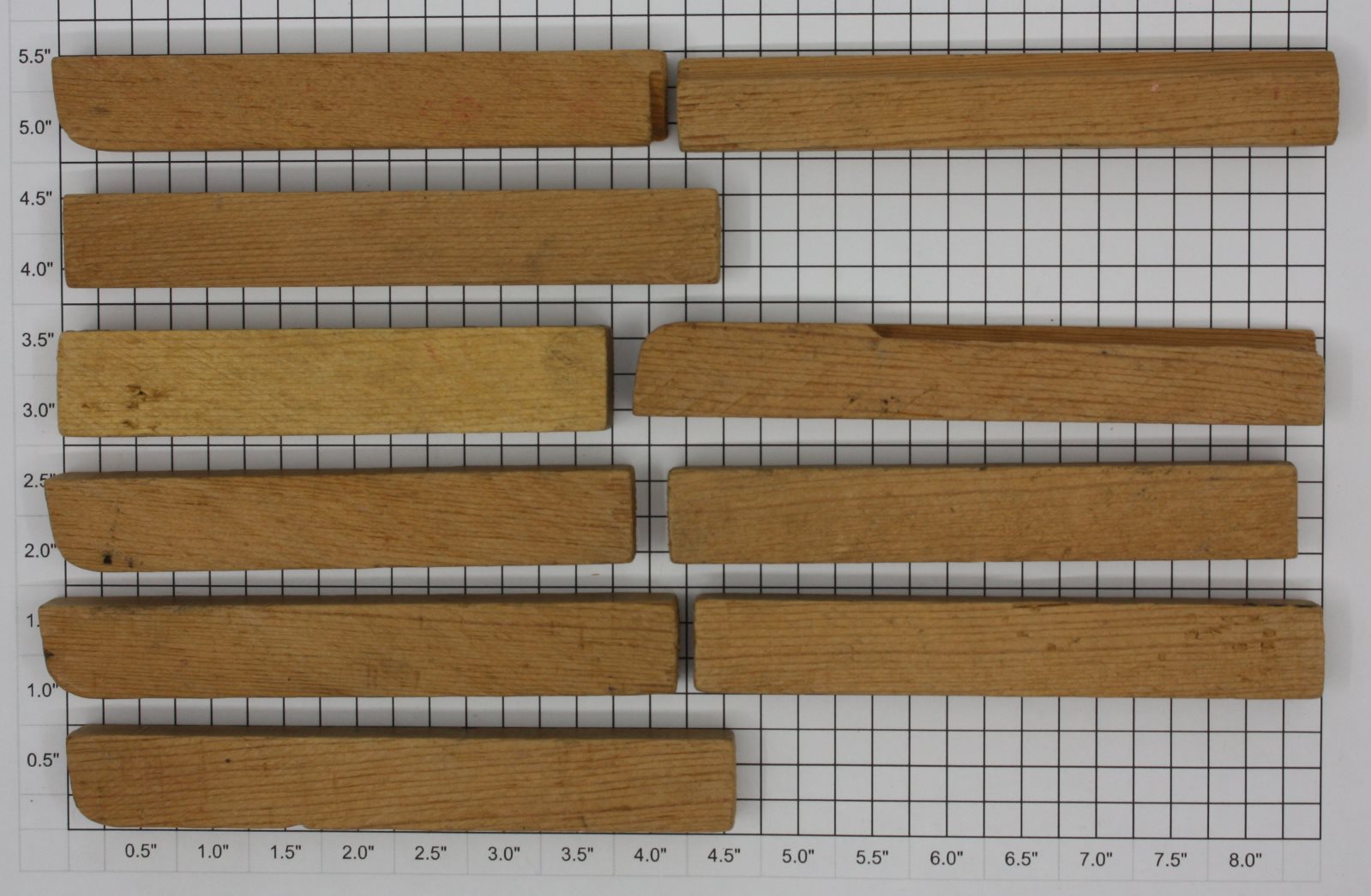 Acme 3231234 Wood Lumber Assortment (Bag of 10)