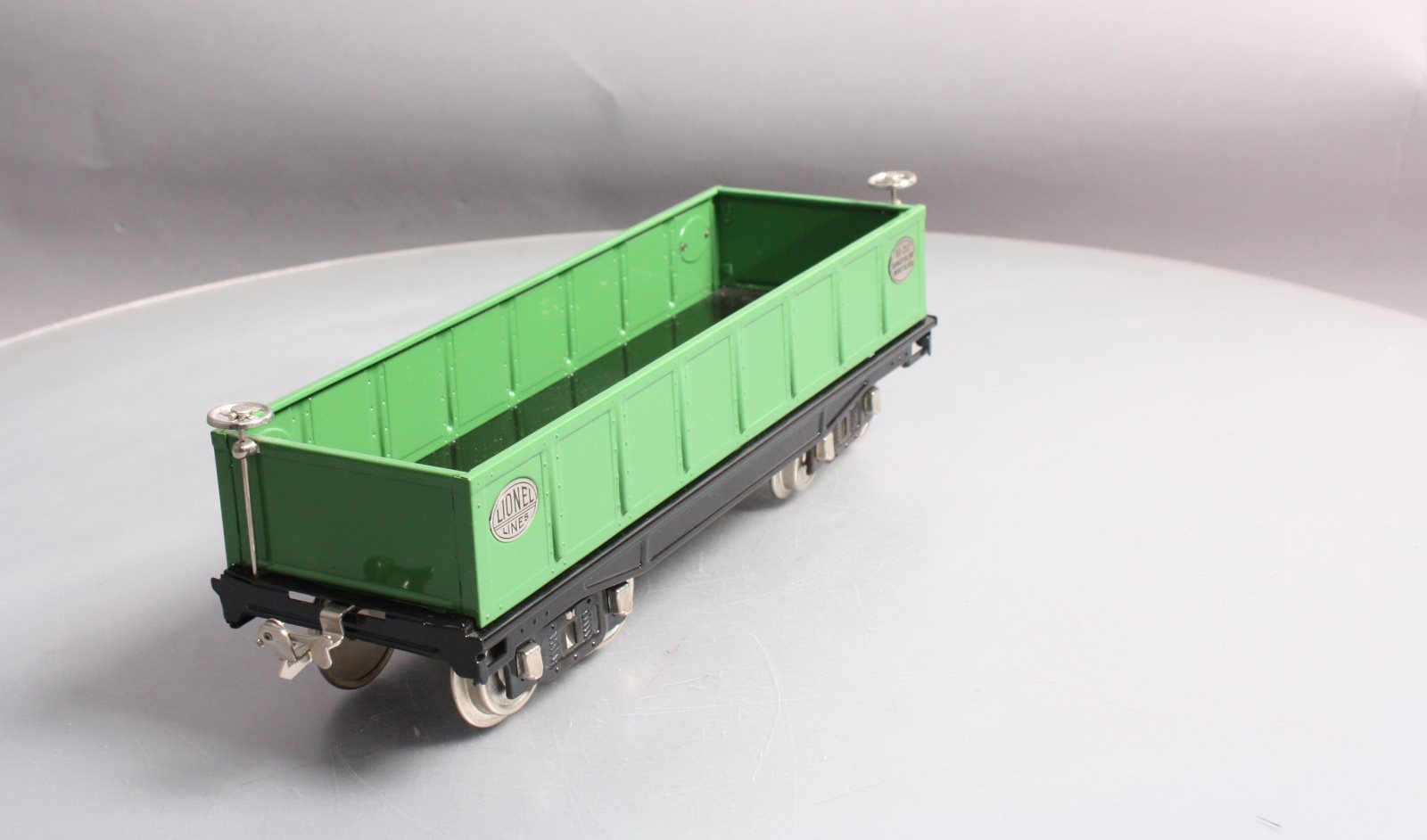 MTH 11-30022 Lionel #212 Green w/Nickel Trim Gondola
