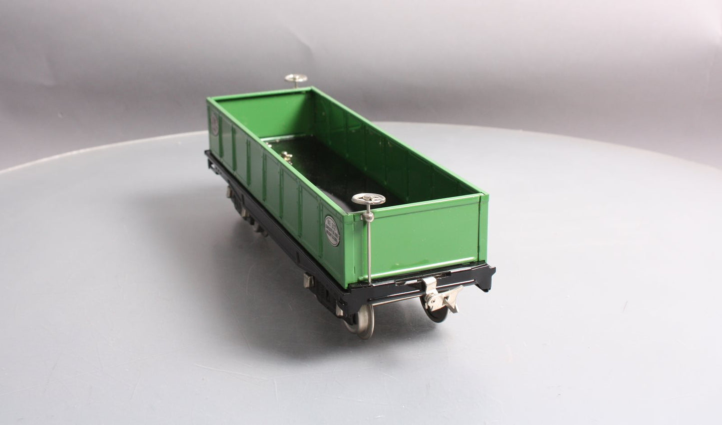MTH 11-30022 Lionel #212 Green w/Nickel Trim Gondola