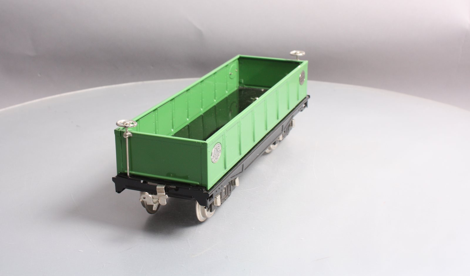 MTH 11-30022 Lionel #212 Green w/Nickel Trim Gondola