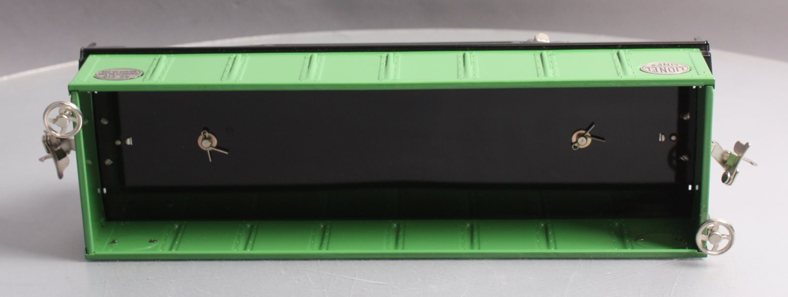 MTH 11-30022 Lionel #212 Green w/Nickel Trim Gondola