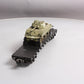 MTH 20-98740 O C&O 50T Wood Flatcar with Sherman Tank