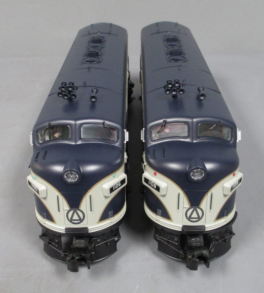 MTH 20-20389-1 RF&P F-7 ABA Diesel Engine Set w/PS 3.0 #1106/1108/1156