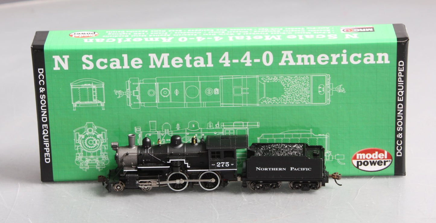 Model Power 876291 N Northern Pacific 4-4-0 American