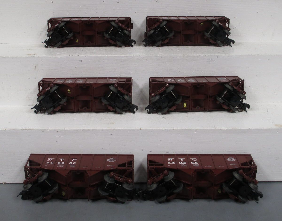 MTH 20-90455 O New York Centra Fish Belly Hopper Car Set (Set of 6)