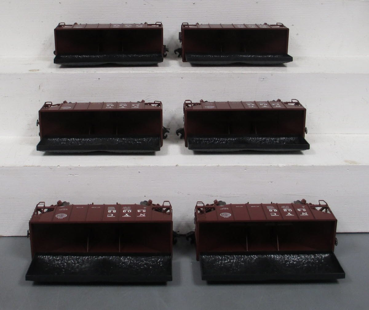 MTH 20-90455 O New York Centra Fish Belly Hopper Car Set (Set of 6)
