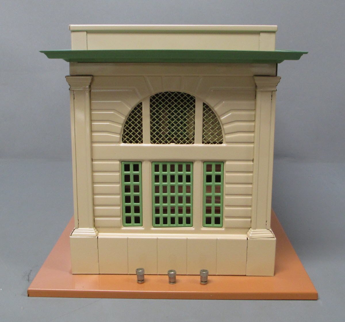 MTH 10-4056 Standard Gauge #116 Passenger Station (Cream/Green)