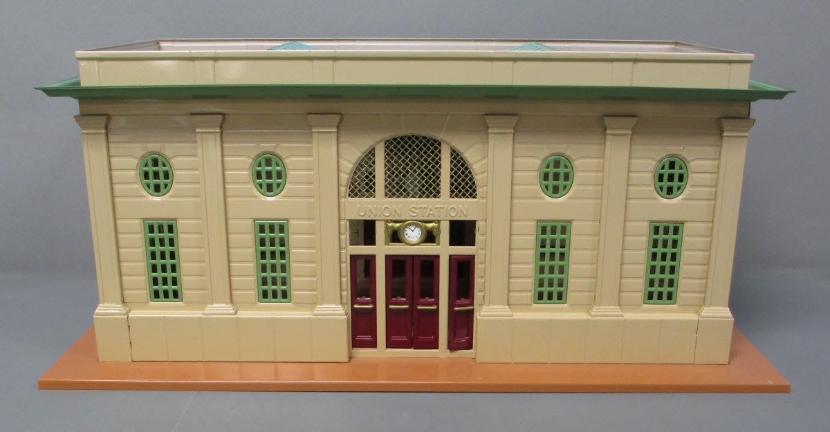 MTH 10-4056 Standard Gauge #116 Passenger Station (Cream/Green)