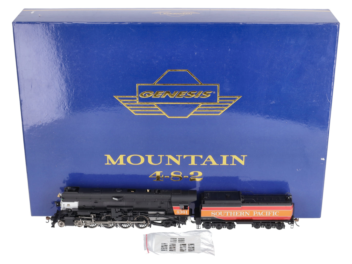 Athearn G97059 HO Southern Pacific 4-8-2 MT-4 Steam Loco w/Skyline Casing #4361