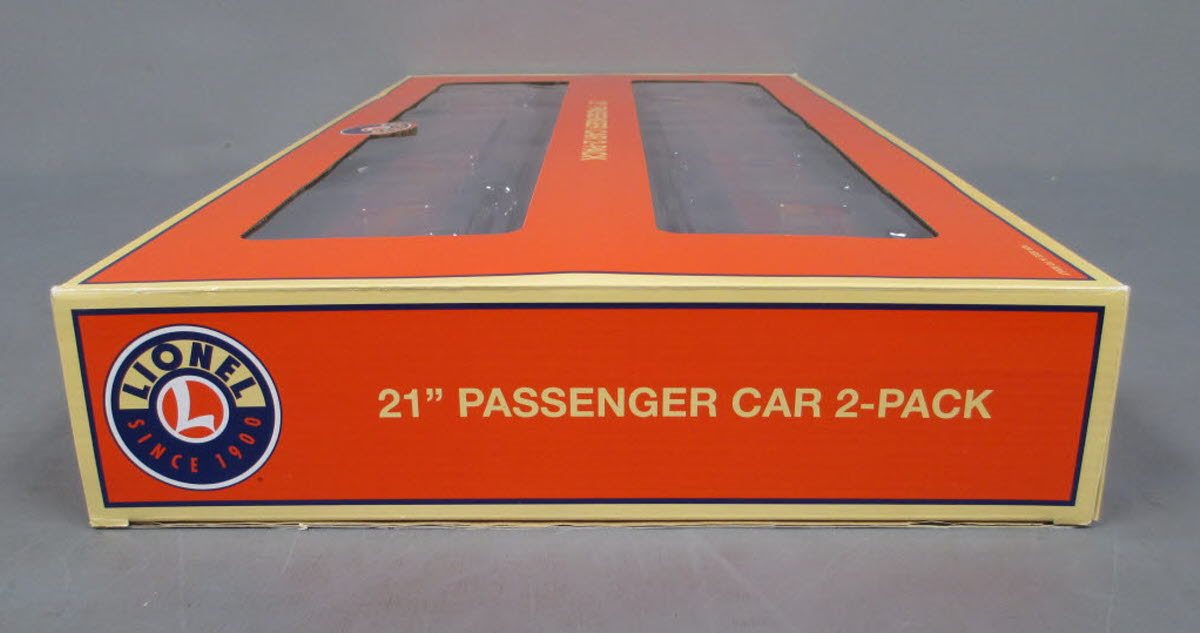 Lionel 6-83107 O Southern Pacific Daylight 21" Passenger Cars (Set of 2)