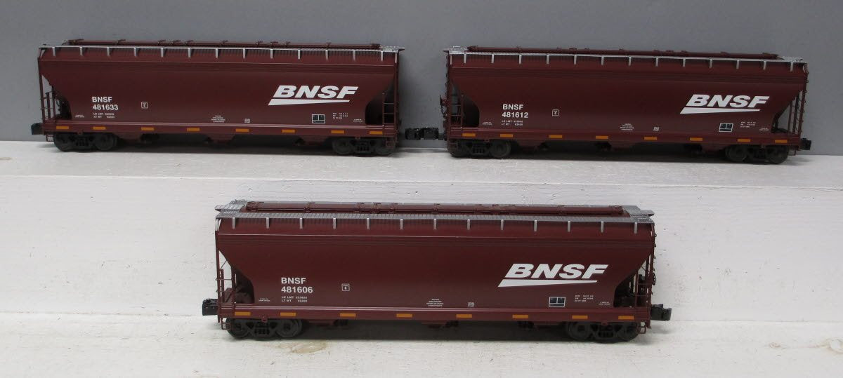 Lionel 6-27189 BNSF 3-Bay ACF Hoppers (Set of 3)