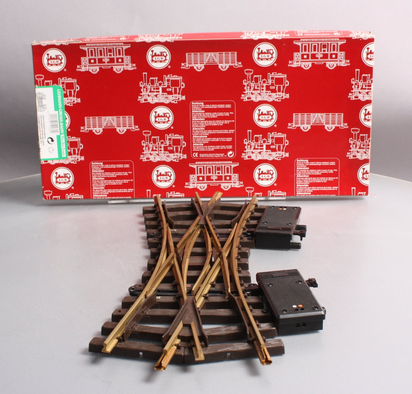 LGB 12260 G 22.5° Electric Double Slip Switch Turnout