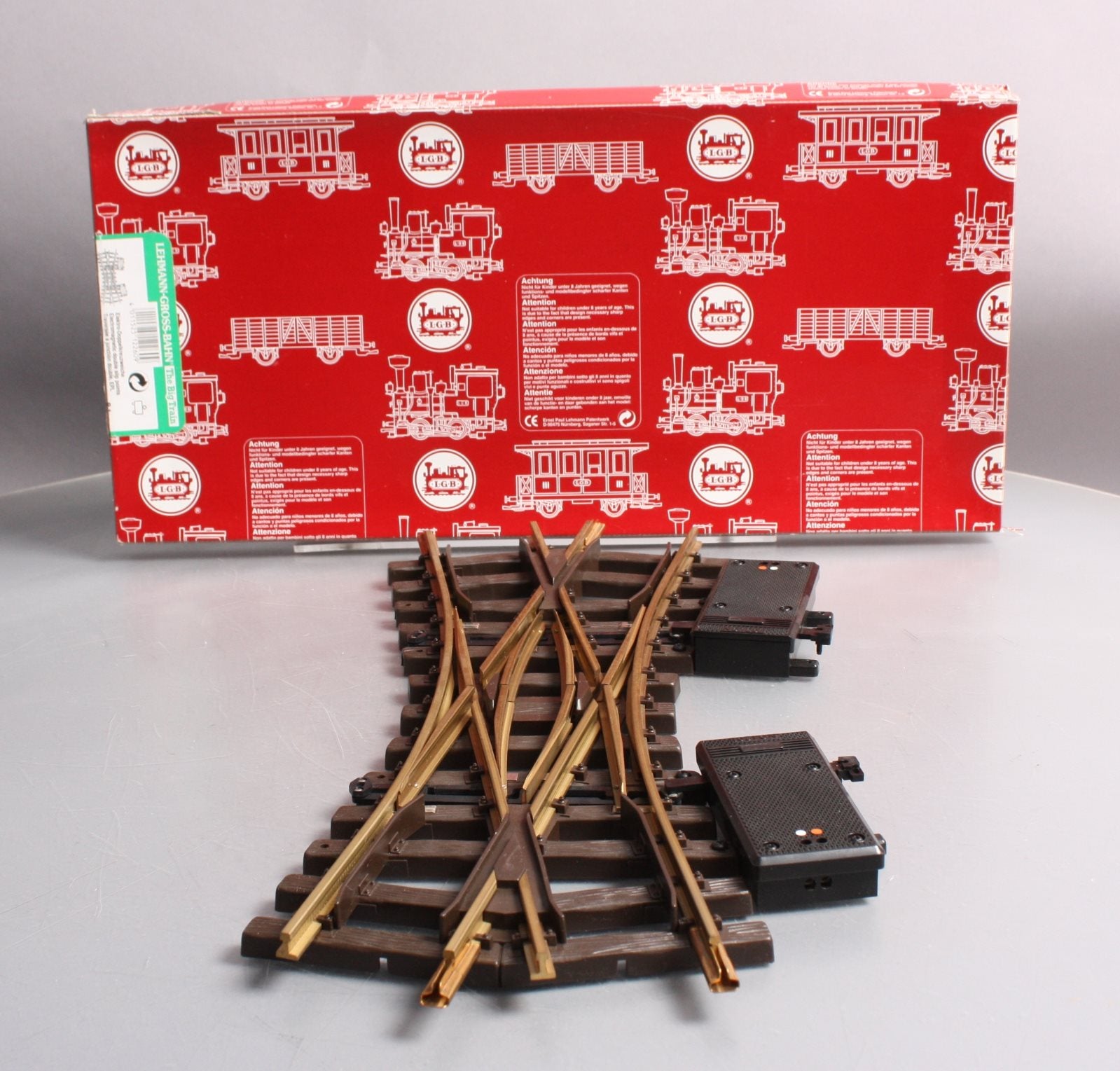 LGB 12260 G 22.5° Electric Double Slip Switch Turnout