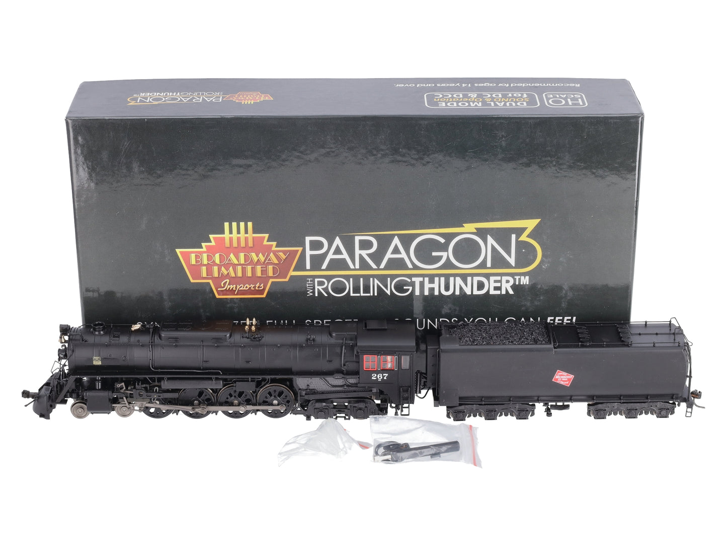 Broadway Limited 2596 HO Milwaukee Road Class S-3 4-8-4 #267 w/DCC/Sound