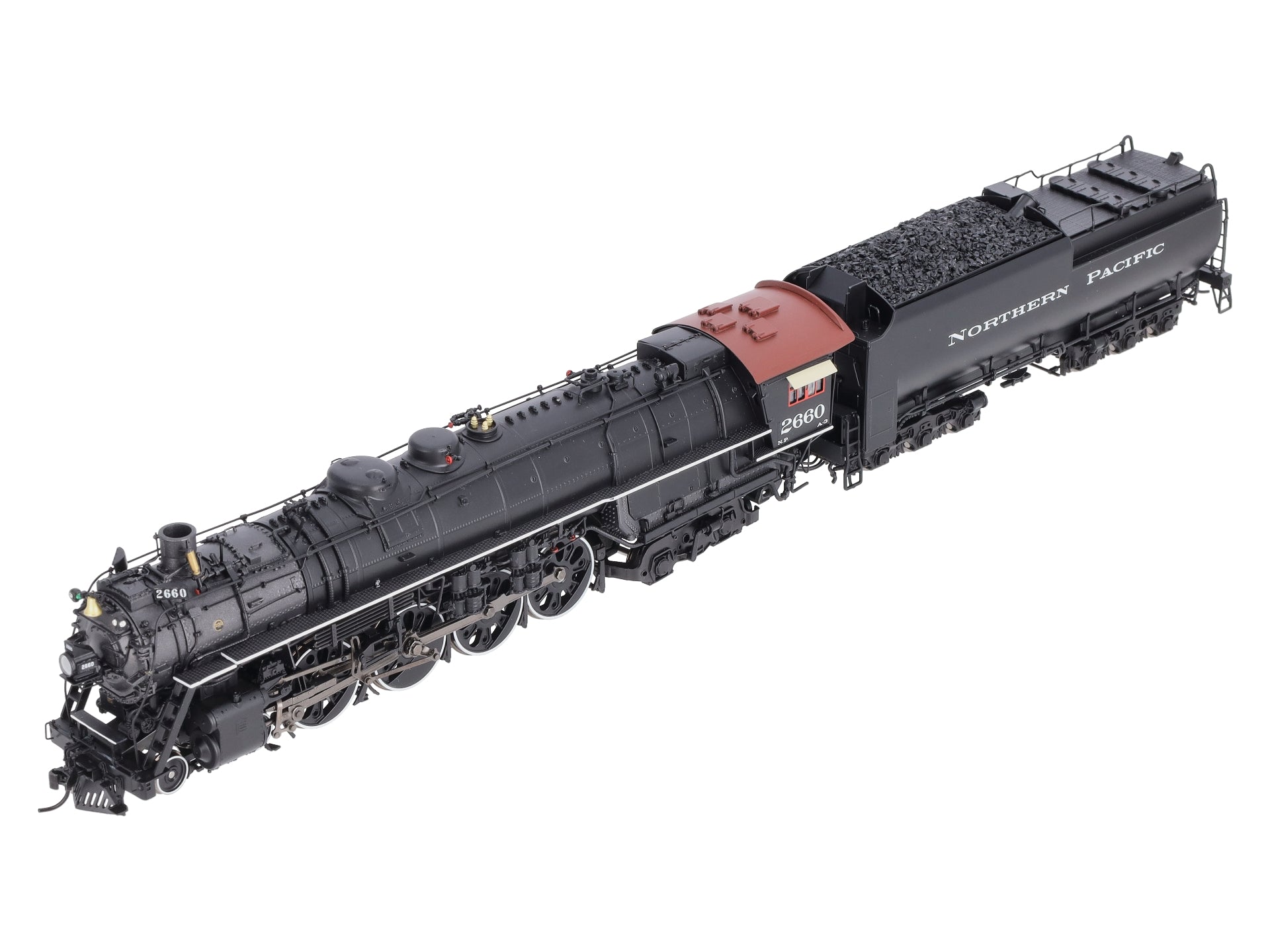 Broadway Limited 4920 HO Scale NP A-3 4-8-4 Steam Locomotive Sound/DC/DCC #2660
