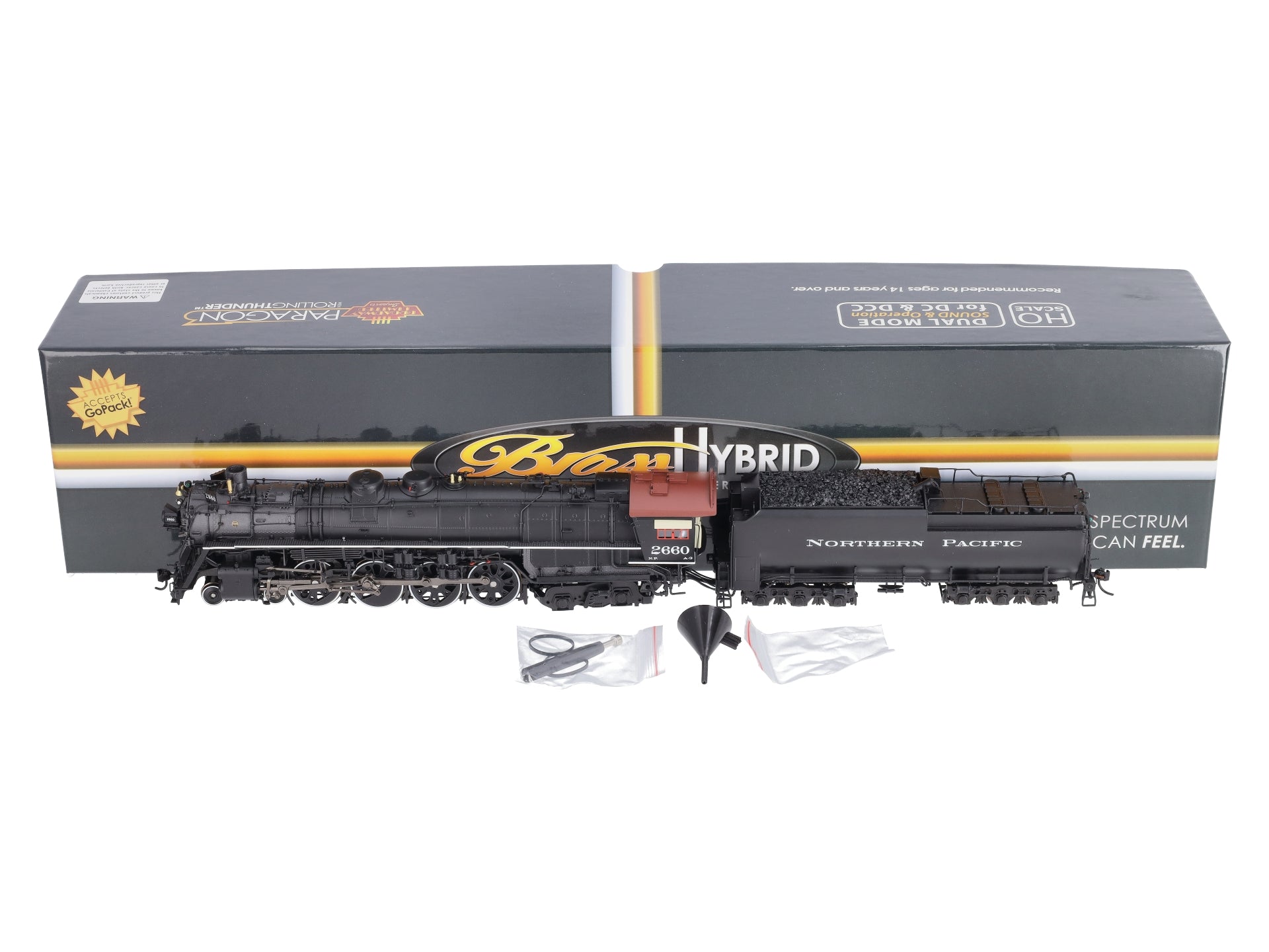 Broadway Limited 4920 HO Scale NP A-3 4-8-4 Steam Locomotive Sound/DC/DCC #2660