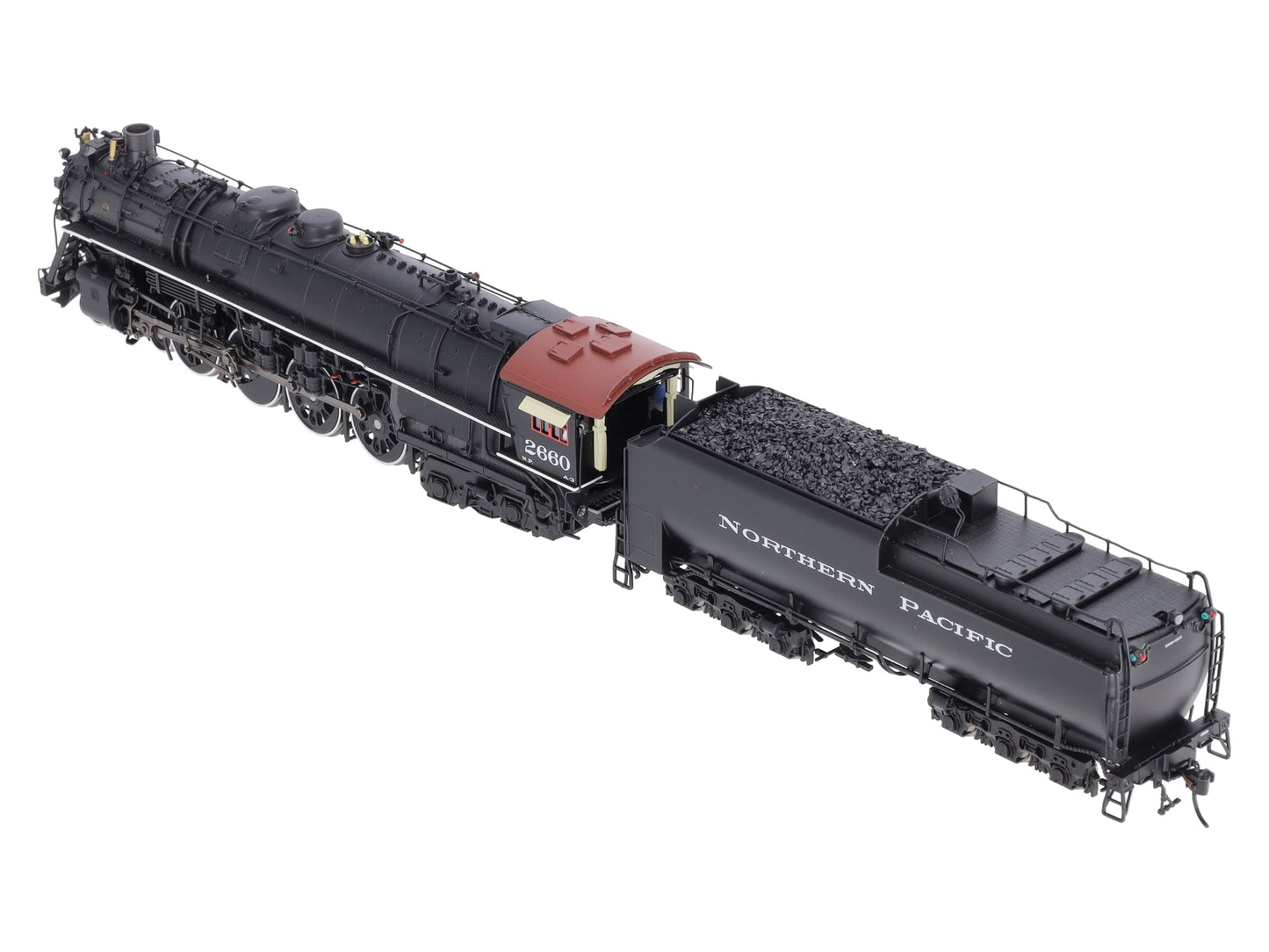 Broadway Limited 4920 HO Scale NP A-3 4-8-4 Steam Locomotive Sound/DC/DCC #2660
