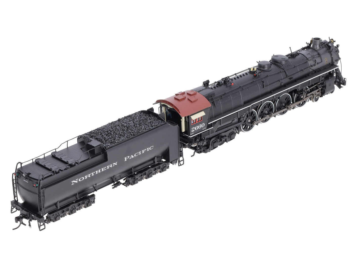 Broadway Limited 4920 HO Scale NP A-3 4-8-4 Steam Locomotive Sound/DC/DCC #2660