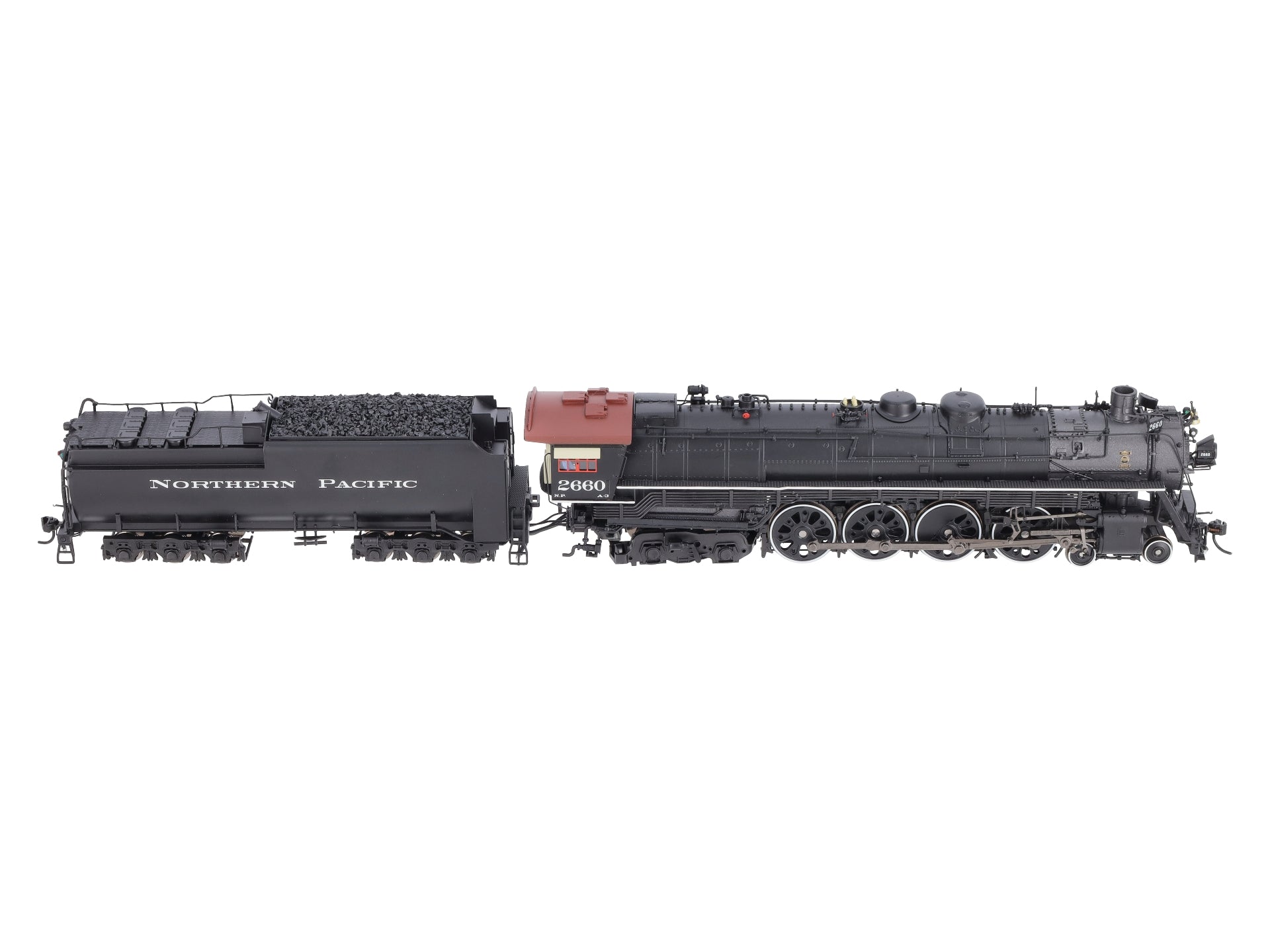 Broadway Limited 4920 HO Scale NP A-3 4-8-4 Steam Locomotive Sound/DC/DCC #2660