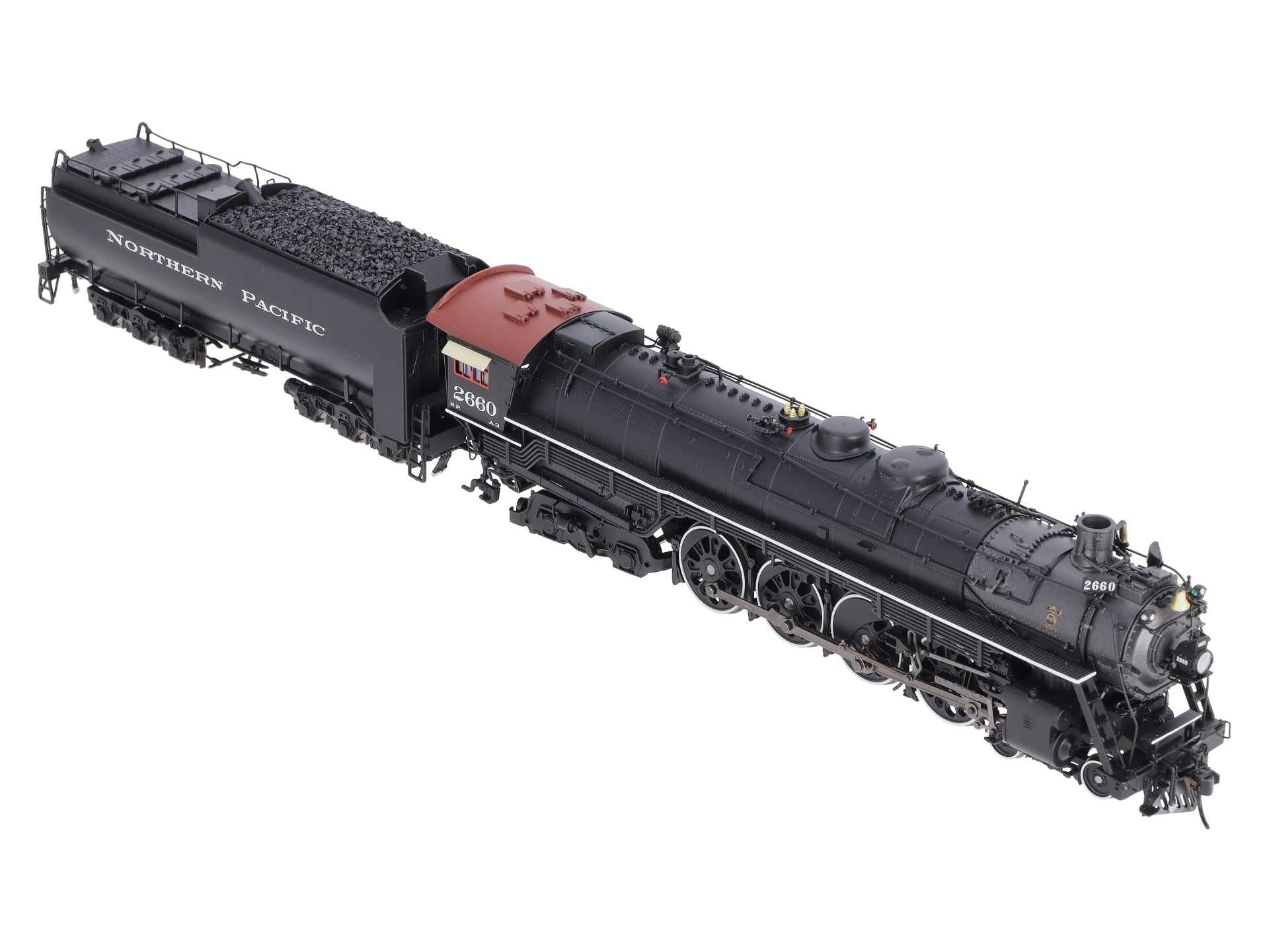 Broadway Limited 4920 HO Scale NP A-3 4-8-4 Steam Locomotive Sound/DC/DCC #2660
