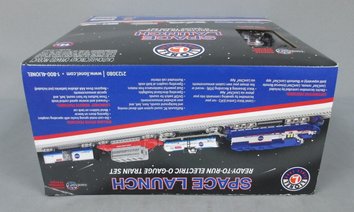 Lionel 2123080 O Space Launch LionChief Diesel Freight Starter Train Set