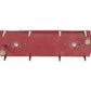MTH 11-70018 O Gauge No.2811 Maroon Tinplate Flatcar with Stakes