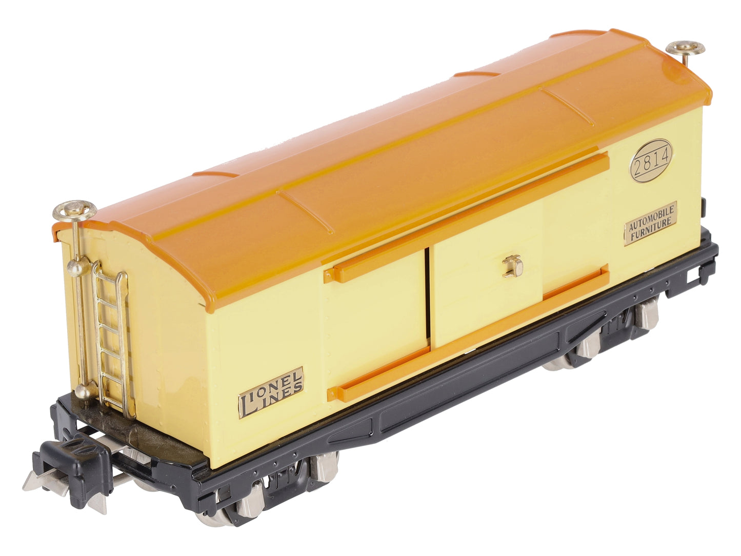Lionel 11-70002 O Gauge Boxcar #2814 orange/brown