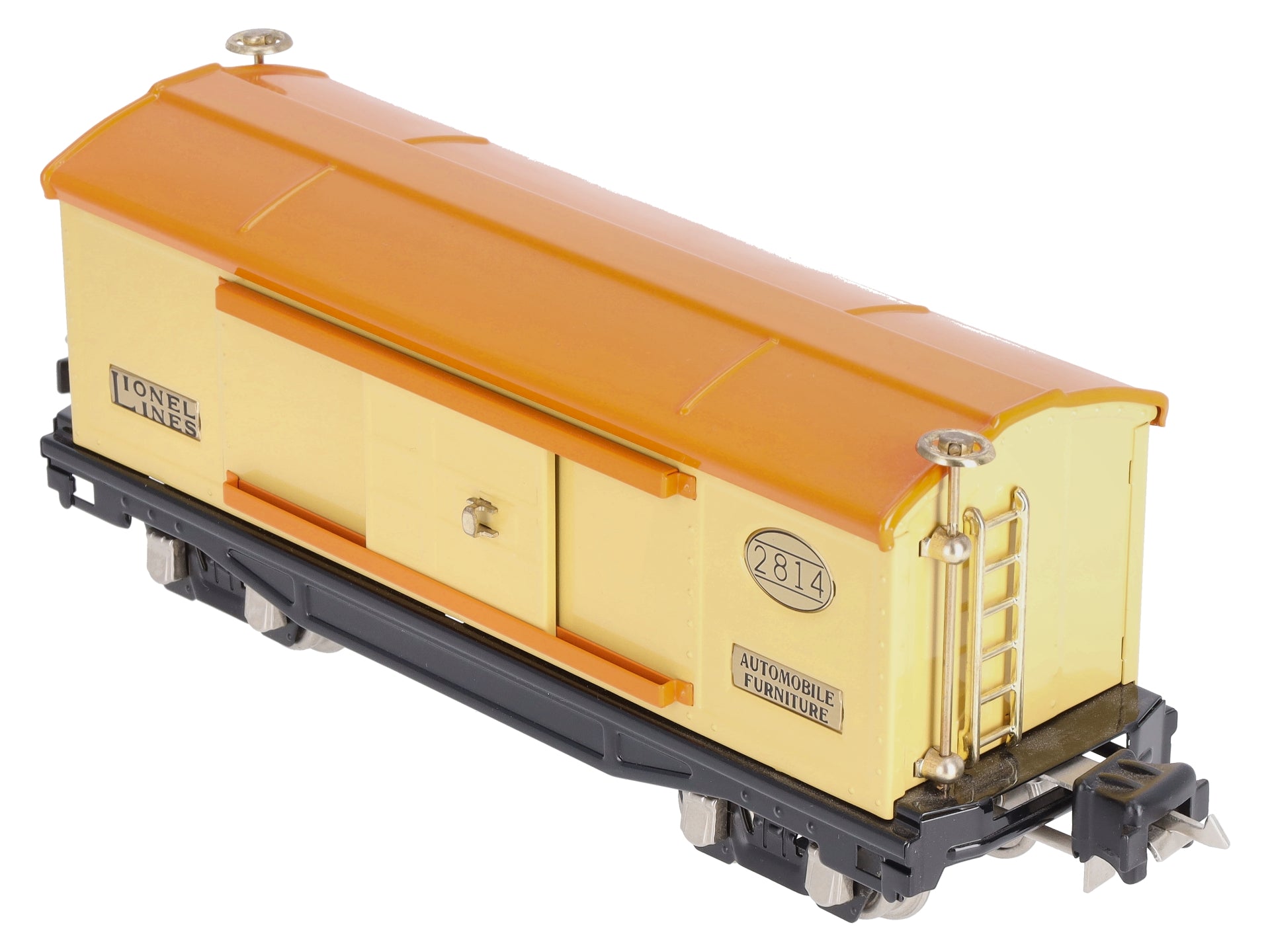 Lionel 11-70002 O Gauge Boxcar #2814 orange/brown