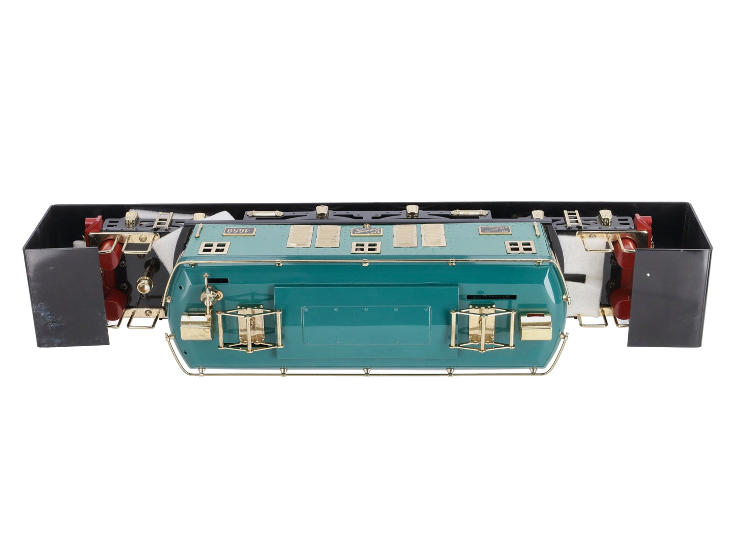 MTH 11-2008-1 Two-Tone Blue No. 4689 Std. Gauge Presidential Locomotive w/Proto